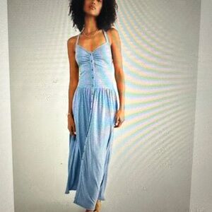 Free PeopleNina Halter Maxi Dress. NWT.